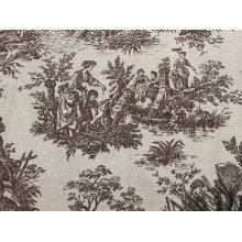 Скатерть 170x150 Ecotton DUCK Люди в кустах Бежевая 30497