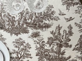 Скатертина 170x150 Ecotton DUCK Бежева 30497