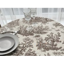 Скатерть 170x220 Ecotton DUCK Бежевая 30497