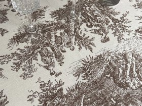 Скатерть 170x200 Ecotton DUCK Бежевая 30497