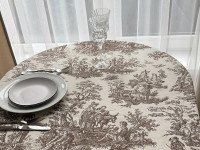 Скатерть 170x150 Ecotton DUCK Бежевая 30497