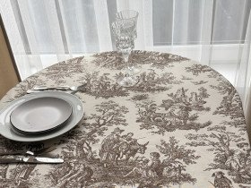 Скатертина 170x200 Ecotton DUCK Бежева 30497