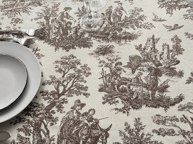 Скатерть 170x220 Ecotton DUCK Бежевая 30497