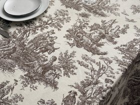 Скатертина 170x220 Ecotton DUCK Бежева 30497