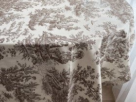 Скатертина 170x220 Ecotton DUCK Бежева 30497