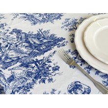 Ecotton DUCK Italiano beige 30497-Blue