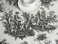 Скатерть 170x220 Ecotton DUCK  Серая 30497