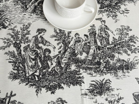 Скатерть 170x220 Ecotton DUCK  Серая 30497