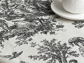 Скатерть 170x220 Ecotton DUCK  Серая 30497