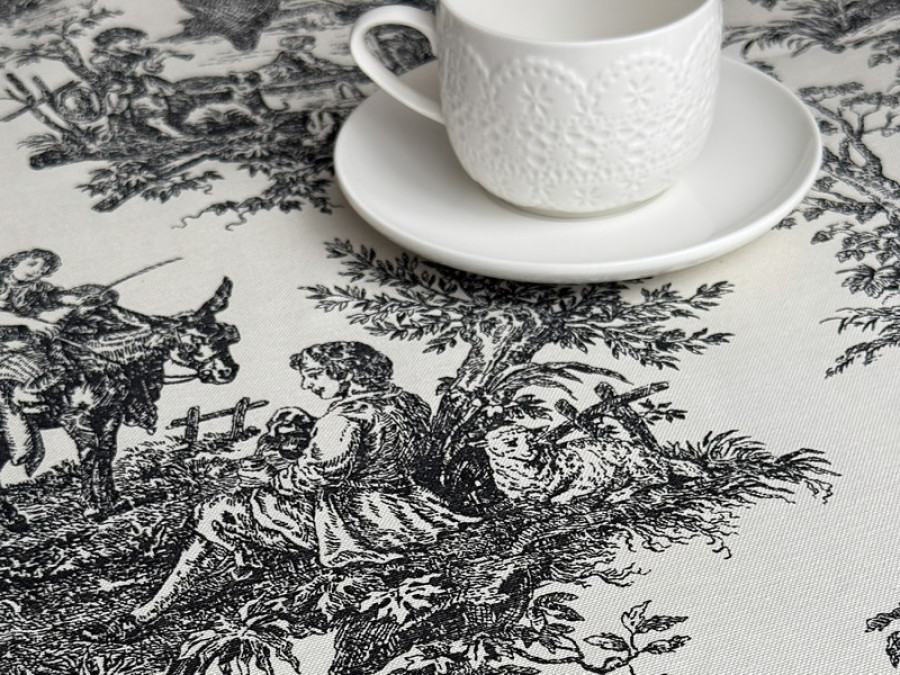 Скатертина 170x150 Ecotton DUCK Сіра 30497