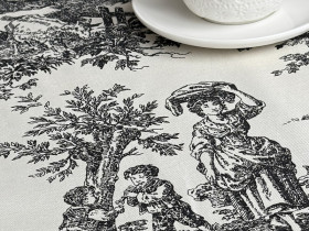 Скатерть 170x220 Ecotton DUCK  Серая 30497