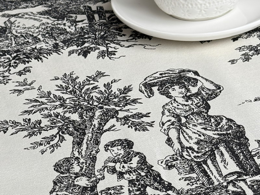Скатерть 170x220 Ecotton DUCK  Серая 30497
