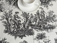 Скатерть 170x220 Ecotton DUCK  Серая 30497