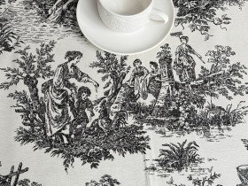 Скатерть 170x220 Ecotton DUCK Серая 30497