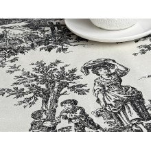 Скатертина 170x200 Ecotton DUCK Сіра 30497