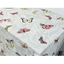 Скатерть 170x200 Ecotton DUCK Бабочки 5725-13