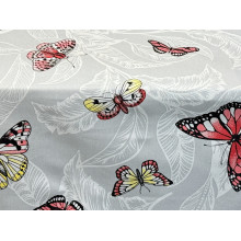 Скатерть 170x200 Ecotton DUCK Бабочки 5725-13