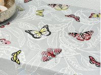 Скатерть 170x150 Ecotton DUCK Бабочки 5725-13