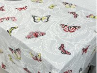 Скатерть 170x200 Ecotton DUCK Бабочки 5725-13