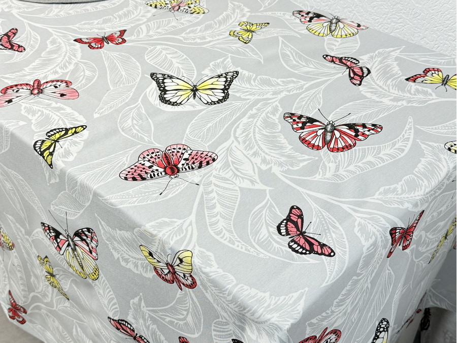 Скатертина 170x200 Ecotton DUCK Метелики 5725-13
