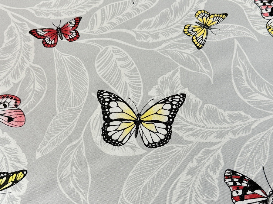 Скатерть 170x220 Ecotton DUCK Бабочки 5725-13
