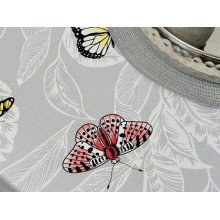Скатерть 170x220 Ecotton DUCK Бабочки 5725-13