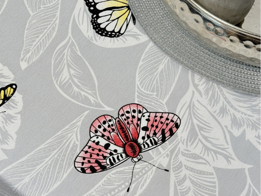 Скатерть 170x220 Ecotton DUCK Бабочки 5725-13