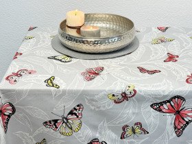 Скатерть 170x220 Ecotton DUCK Бабочки 5725-13