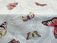 Скатерть 170x200 Ecotton DUCK Бабочки 5725-13