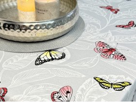 Скатертина 170x200 Ecotton DUCK Метелики 5725-13