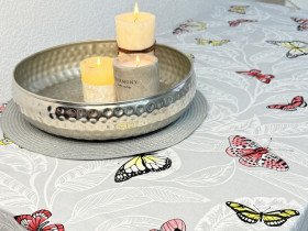 Скатерть 170x220 Ecotton DUCK Бабочки 5725-13