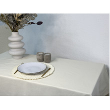 Скатерть 170x200 Ecotton DUCK Milk 02