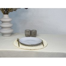 Скатертина 170x220 Ecotton DUCK Milk 02