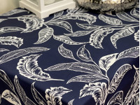 Скатерть 170x220 Ecotton DUCK Синяя 2894-25