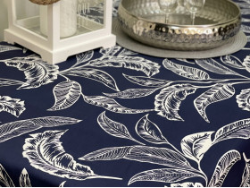 Скатерть 170x200 Ecotton DUCK Синяя 2894-25