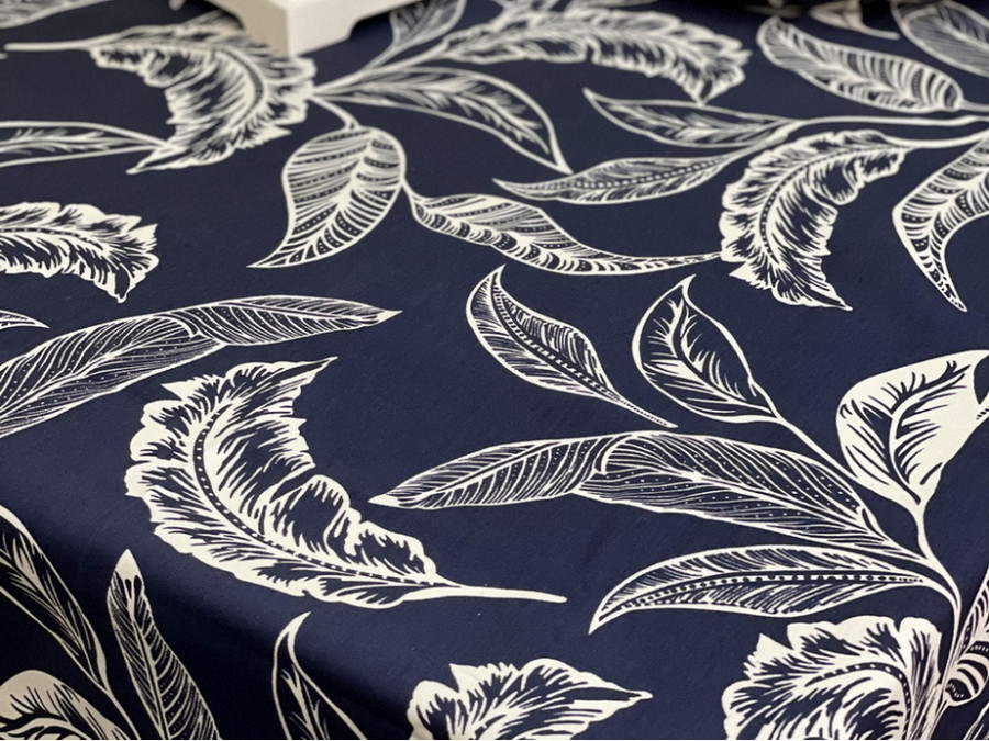 Скатертина 170x150 Ecotton DUCK Синя 2894-25