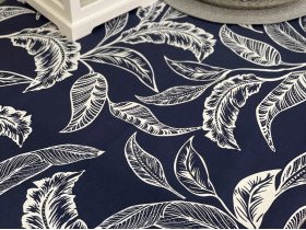 Скатерть 170x220 Ecotton DUCK Синяя 2894-25