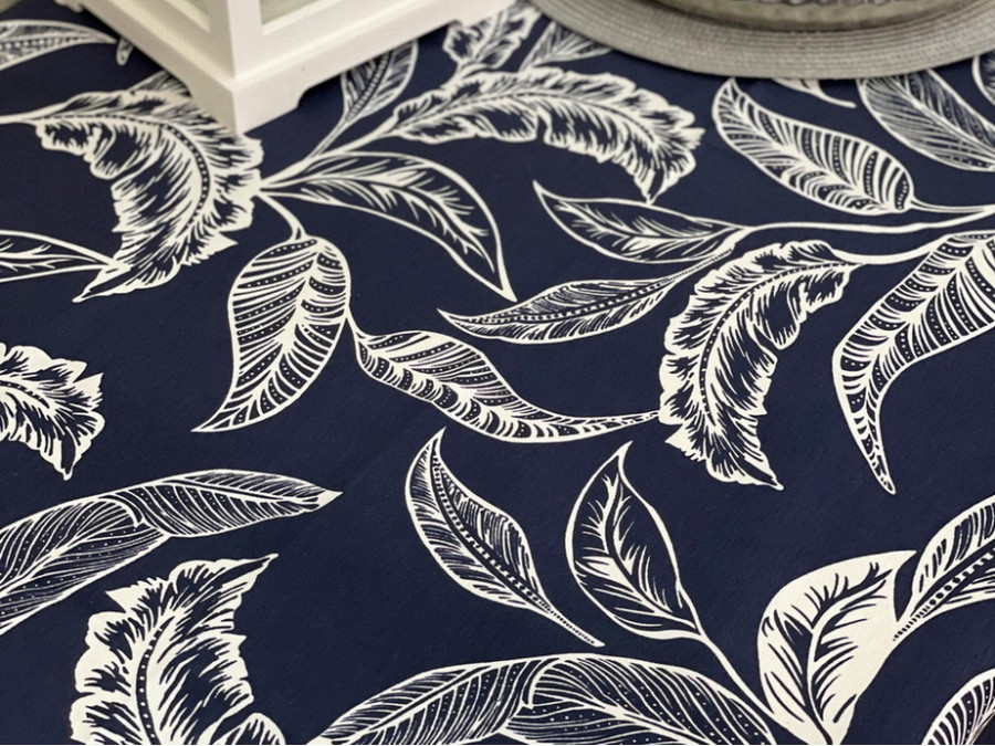 Скатертина 170x200 Ecotton DUCK Синя 2894-25