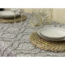 Скатерть 170x200 Ecotton DUCK Серая 2016-20