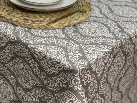 Скатерть 170x150 Ecotton DUCK Серая 2016-20