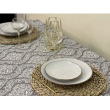 Скатерть 170x220 Ecotton DUCK Серая 2016-20