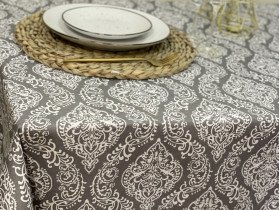 Скатерть 170x200 Ecotton DUCK Серая 2016-20