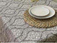 Скатертина 170x200 Ecotton DUCK Сіра 2016-20