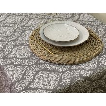 Скатерть 170x200 Ecotton DUCK Серая 2016-20