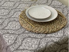 Скатерть 170x200 Ecotton DUCK Серая 2016-20