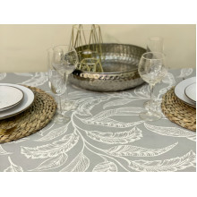 Скатерть 170x220 Ecotton DUCK Серая 2894-29
