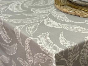 Скатерть 170x220 Ecotton DUCK Серая 2894-29