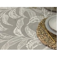Скатерть 170x220 Ecotton DUCK Серая 2894-29