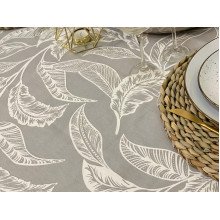 Скатерть 170x220 Ecotton DUCK Серая 2894-29