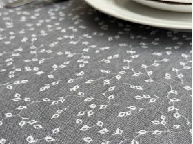 Скатерть 170x200 Ecotton DUCK Серая V 11